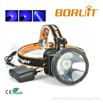 New Brand RJ-0560 Rechargeable Led Headlamp in Yellow Light and Built-in Battery